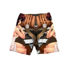 Shortomatic Board Shorts Mens 33‎ Anime Limited Edition Anime Artistic Modern